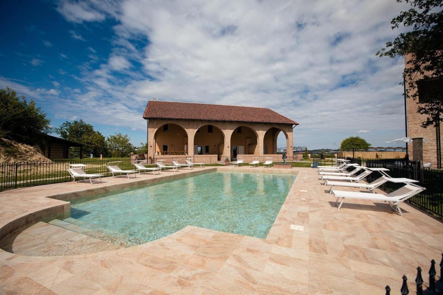 Villa Tormalina Rosa Presso La Bordona Vignale Exterior foto
